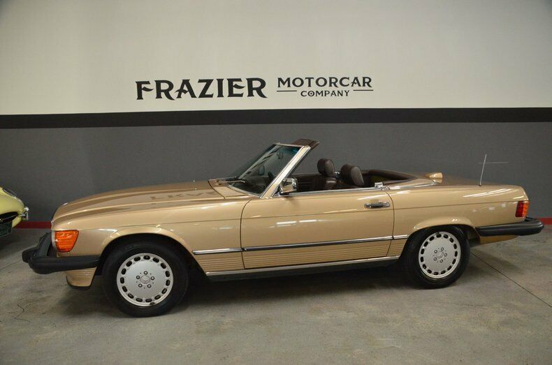 20972 actual mile 560 sl two top champagne over tobacco
