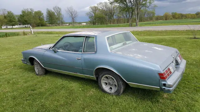 1979 monte carlo - original barn yard find! original paint