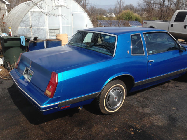 1988 chevrolet monte carlo luxury sport (ls)