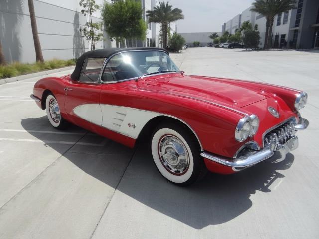 1960 chevrolet corvette 57509 miles red v8 automatic