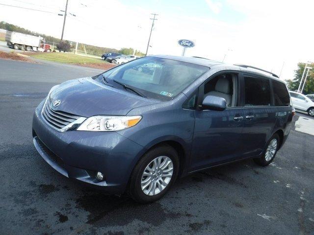 used 2017 toyota sienna xle 8-passenger ebensburg, pa 15931 for sale in ebensburg, pennsylvania