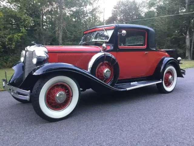 1931 chrysler cd8 rumble seat coupe eight cylinder