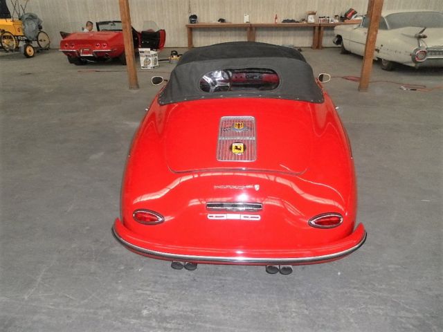 this is a very nice 1957 ,356 porsche speedster a ,replica