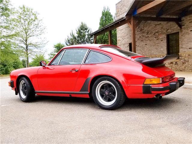 1978 porsche 911 sc 74,451 miles red coupe 3.0l