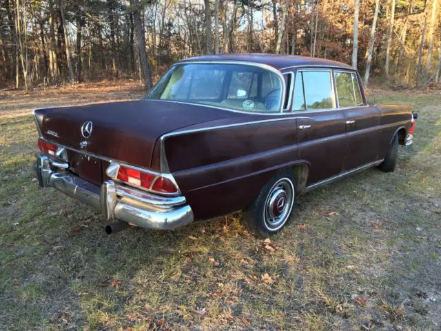 1967 mercedes 230s running rare find! coveted. perfect to restore
