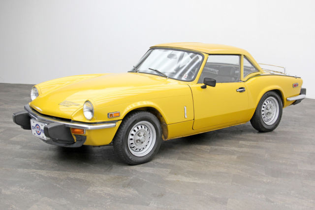 1977 triumph spitfire 1500 ~ with factory hard top