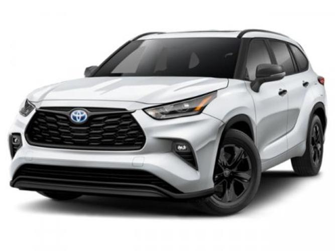 new 2024 toyota highlander hybrid xle