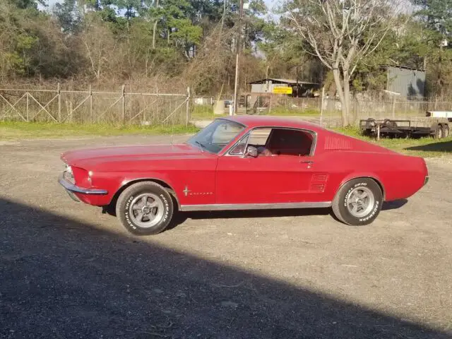 1967 ford mustang fastback v8/auto/a/c/power steering - solid driver