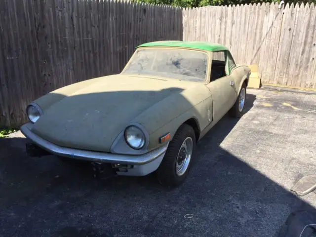 1973 triumph spitfire 1500, convertible