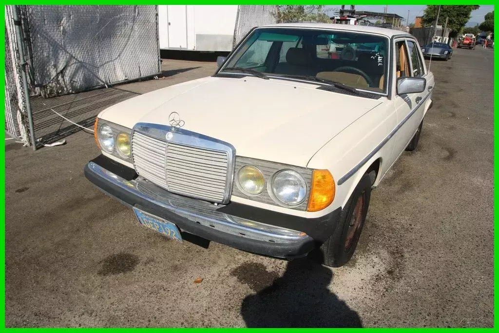 1983 mercedes benz 240 d turbo diesel 2.4 l 4 cylinder no reserve