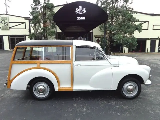 1960 morris minor 1000 traveler "woody" wagon
