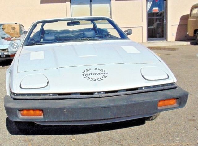 1980 triumph tr7 5 speed-rustfree low mile-nice original clean-great project