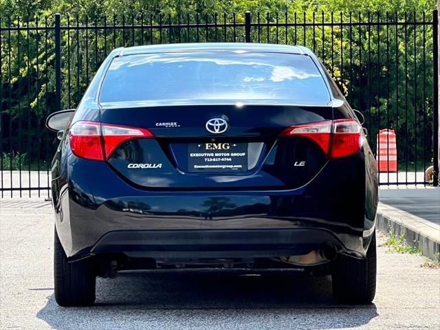 2016 toyota corolla le