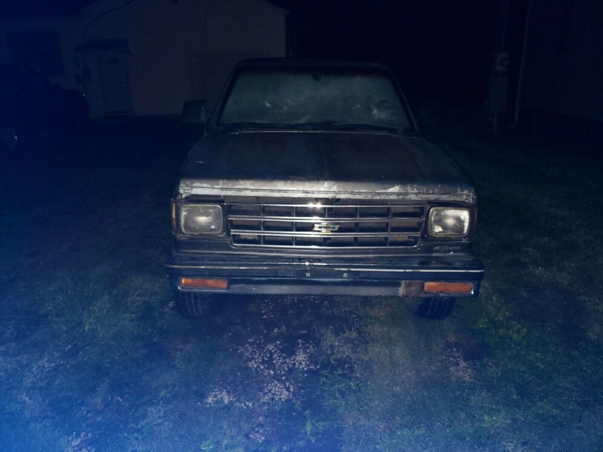 1989 chevrolet s10 pickup grey 4wd automatic s10