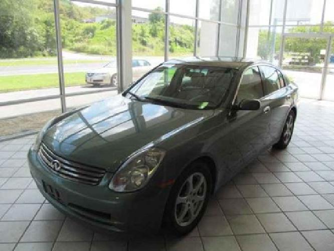 2003 infiniti g35 sedan w/leather in roanoke, va
