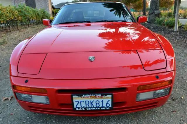 1986 porsche 944 turbo "951" - 1 owner ca. car, 33k mi. - all recs - immaculate