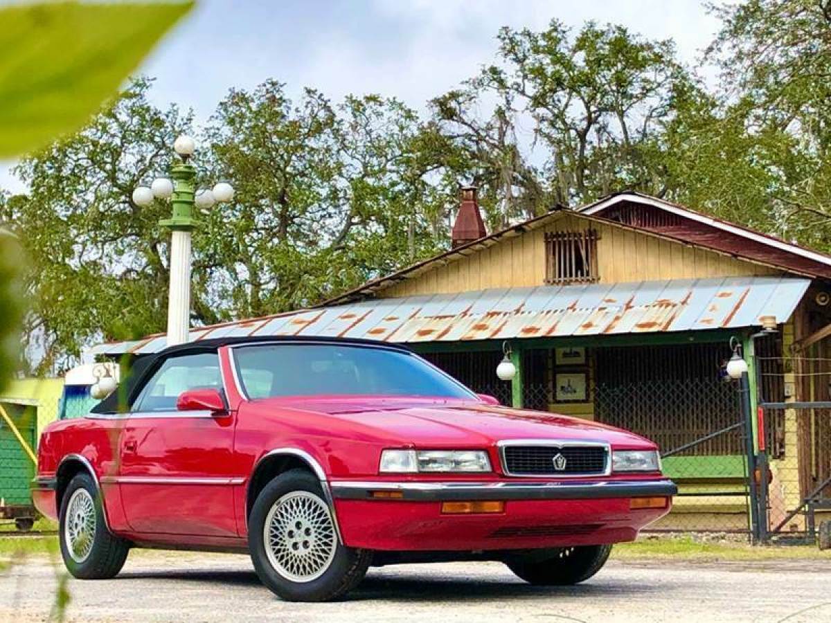 1991 chrysler tc by maserati convertible (original)