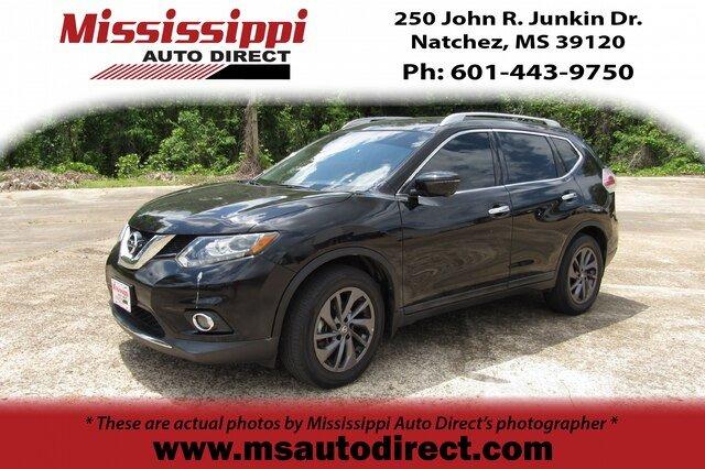used 2016 nissan rogue sl natchez, ms 39120 for sale in church hill, mississippi