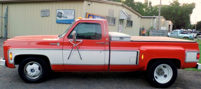 c-10 3500 dually single cab truck 22k 454 a/c camper special c/k k35 c 30 35 k
