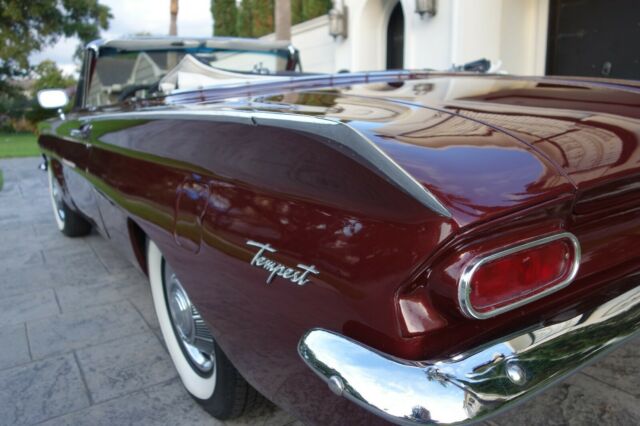 1962 pontiac tempest lemans convertible, 4 cylinder engine, auto transmission