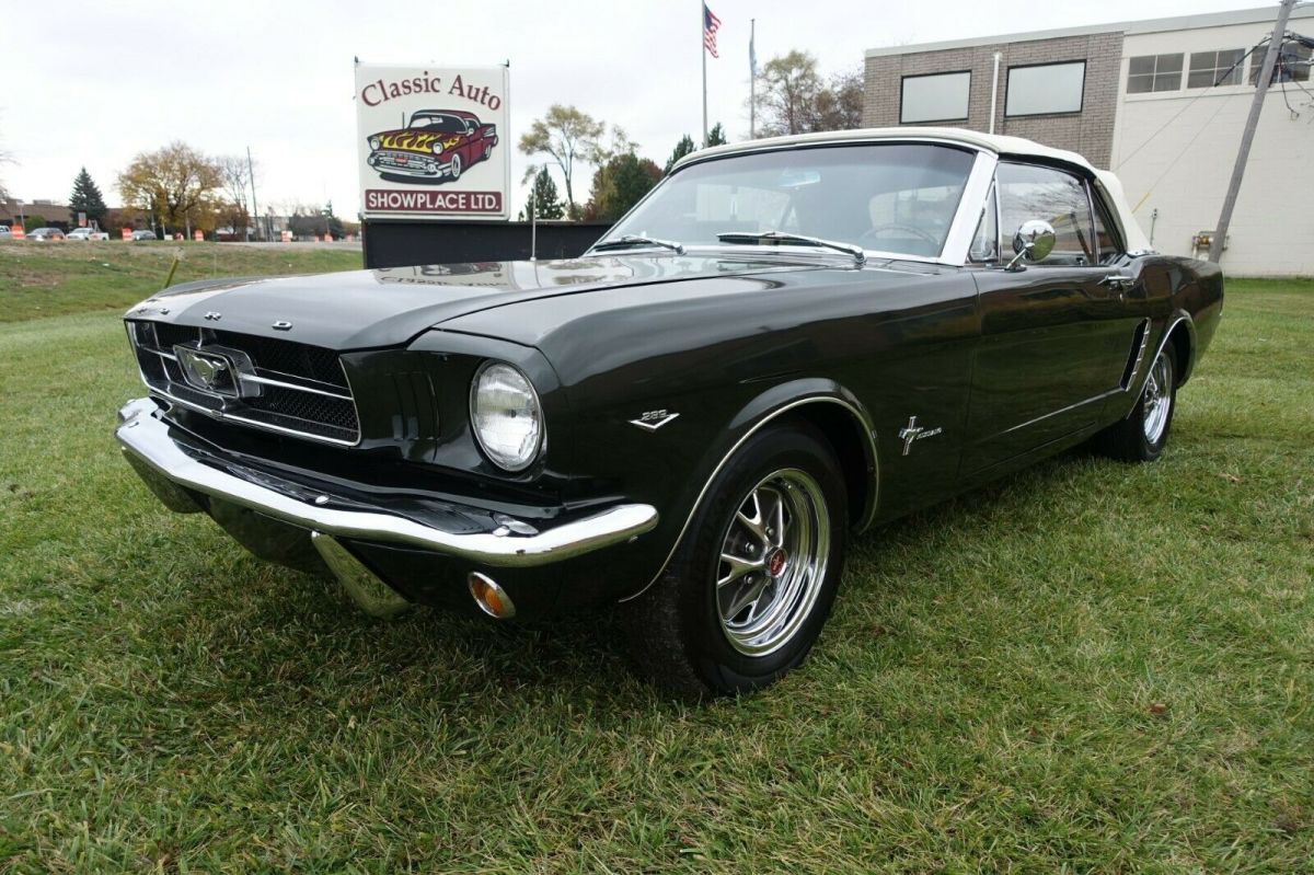 1965 mustang convertible - 289 cid 2v - automatic - nice restoration!