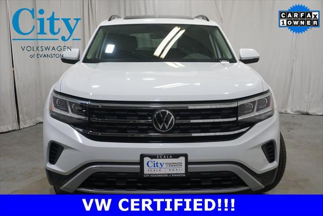 2021 volkswagen atlas 3.6l se w/technology
