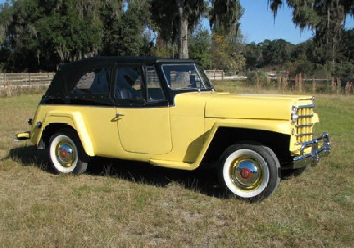 1951 willys overland jeepster f-134 manual in pensacola, fl