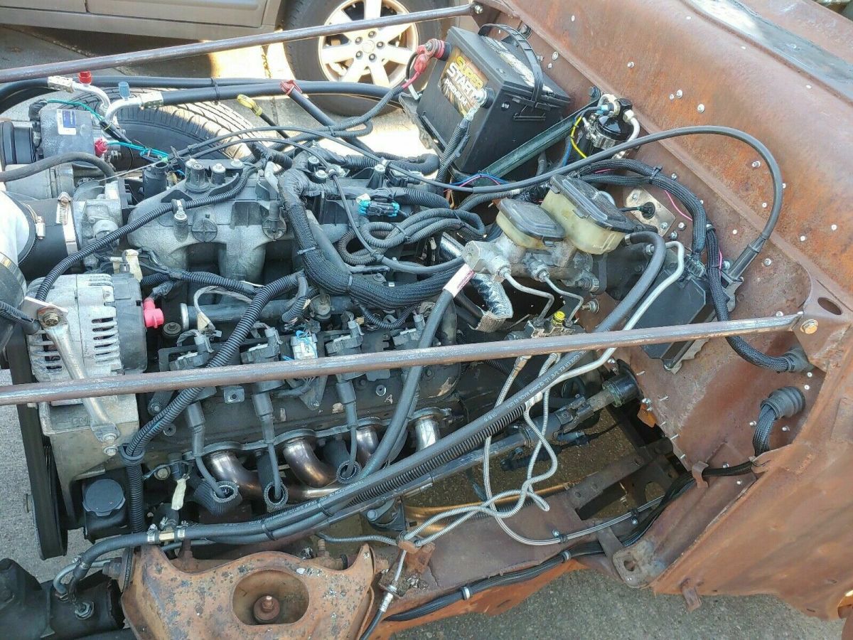 1941 plymouth coupe ratrod w/ 5.3 ls swap coupe white rwd automatic