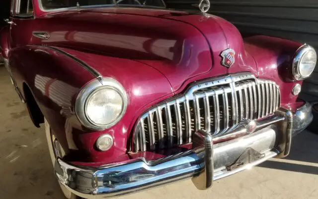 beautiful restored 1946 buick super body only in great condition