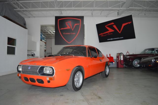 1971 lancia fulvia zagato sport orange great deal!