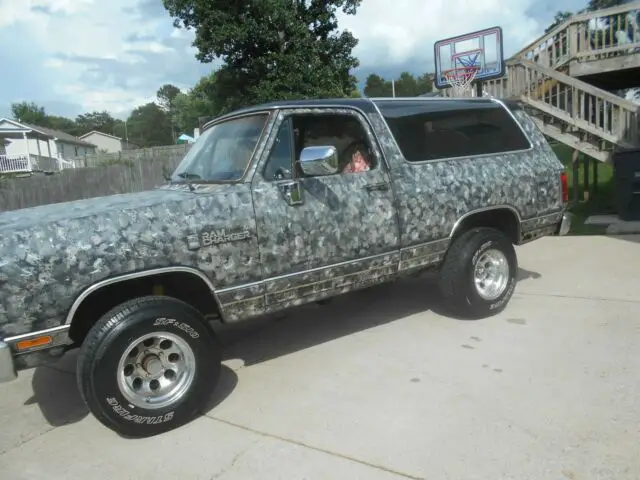 1990 dodge ramcharger le camo
