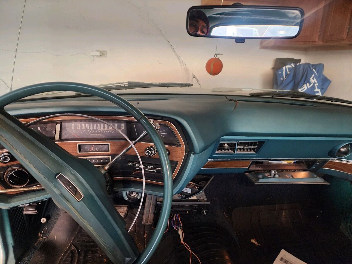 1969 ford galaxie white 4wd automatic chrome