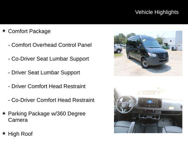 2023 mercedes-benz sprinter 2500 144 wb standard roof passenger