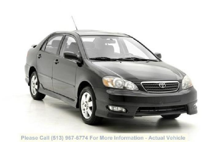2006 toyota corolla 4dr sdn s manual in cincinnati, oh