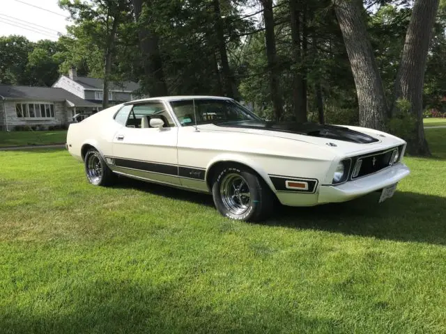 1973 mustang mach 1 q-code 4 speed!