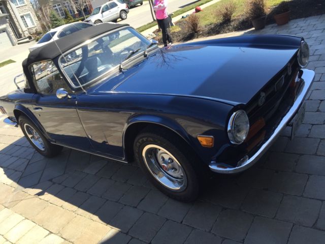1973 triumph tr6 with rare overdrive