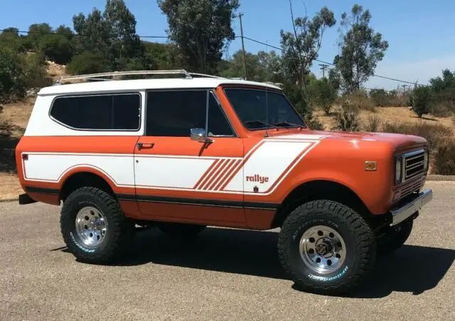 1979 ih scout ii rallye edition, 345 v8, nicely restored!