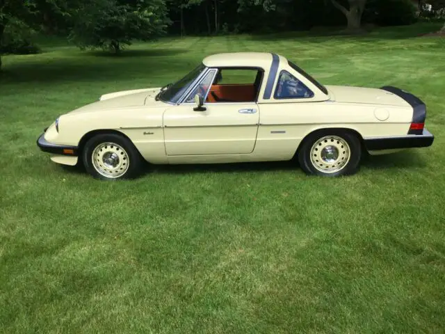 1987 alfa romeo graduate with hardtop