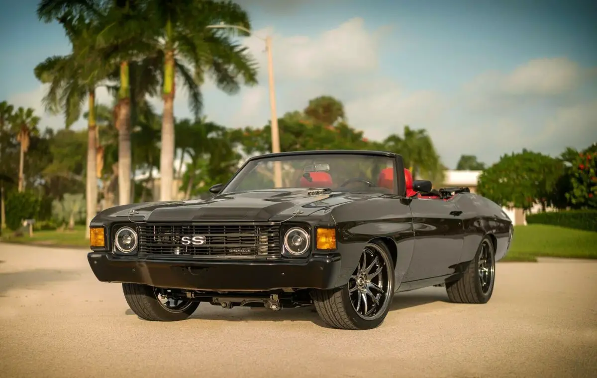 1972 chevelle convertible restomod