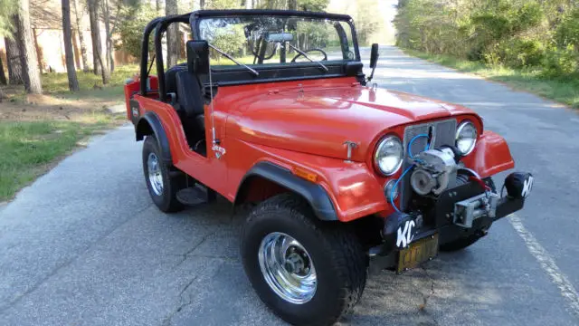 1973 jeep cj-5 cj5 original & unrestored - rust free - 8200 low miles