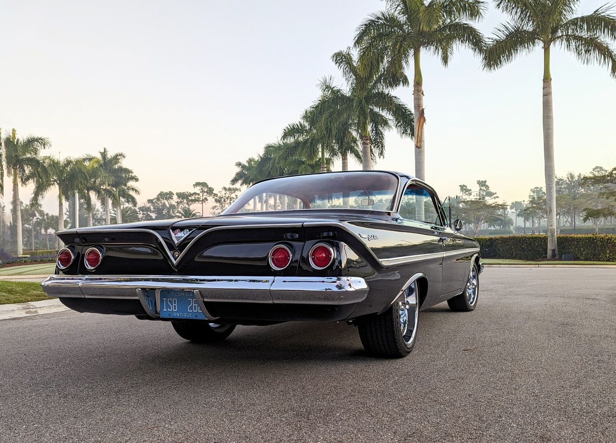 1961 chevrolet bel air factory 348ci v8, 4-speed manual