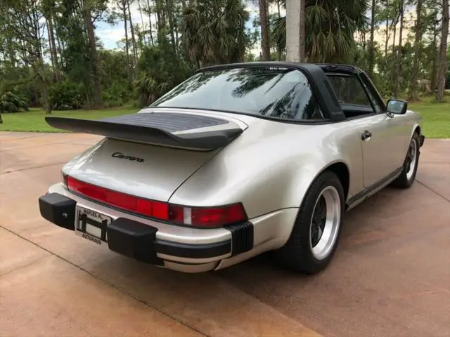 1989 porsche 911 carrera targa 5 speed manual 2-door coupe