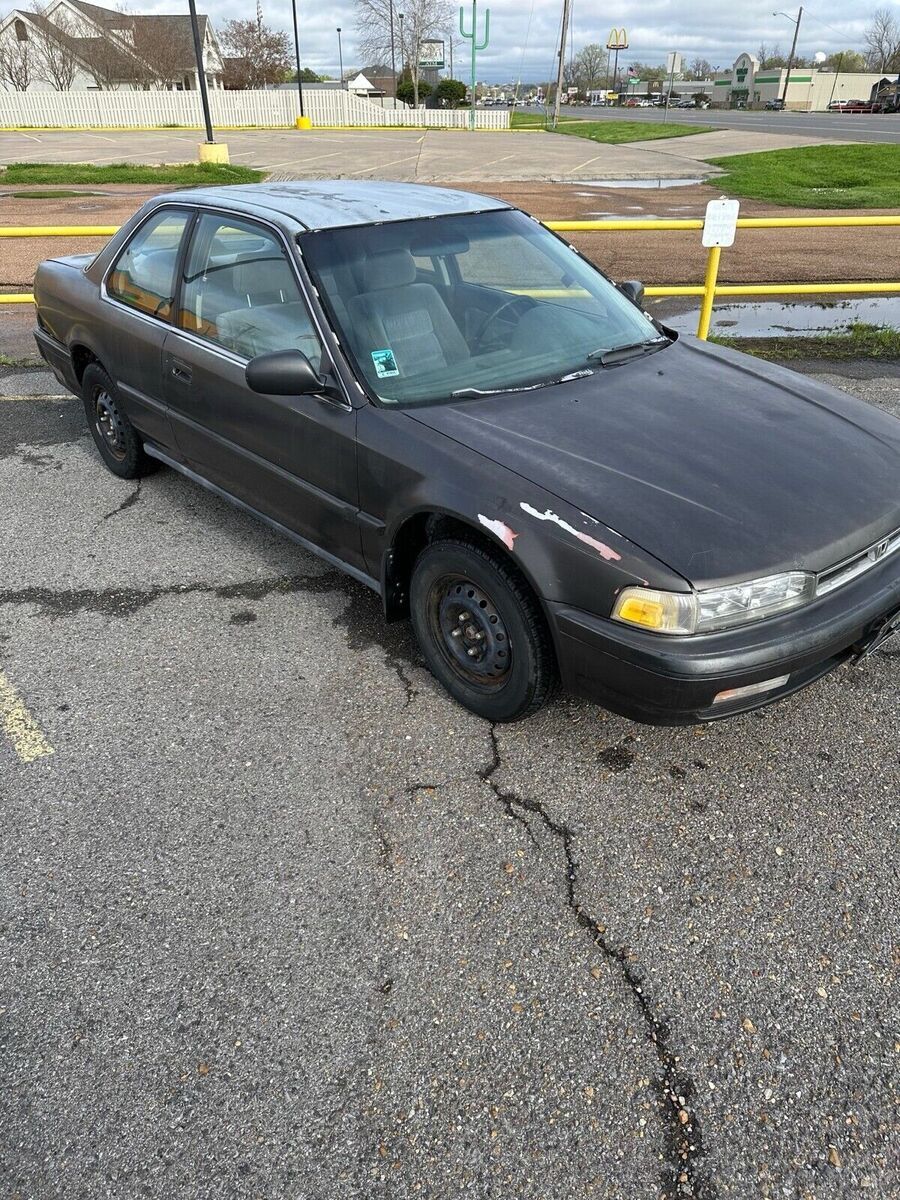 1990 honda accord black lx