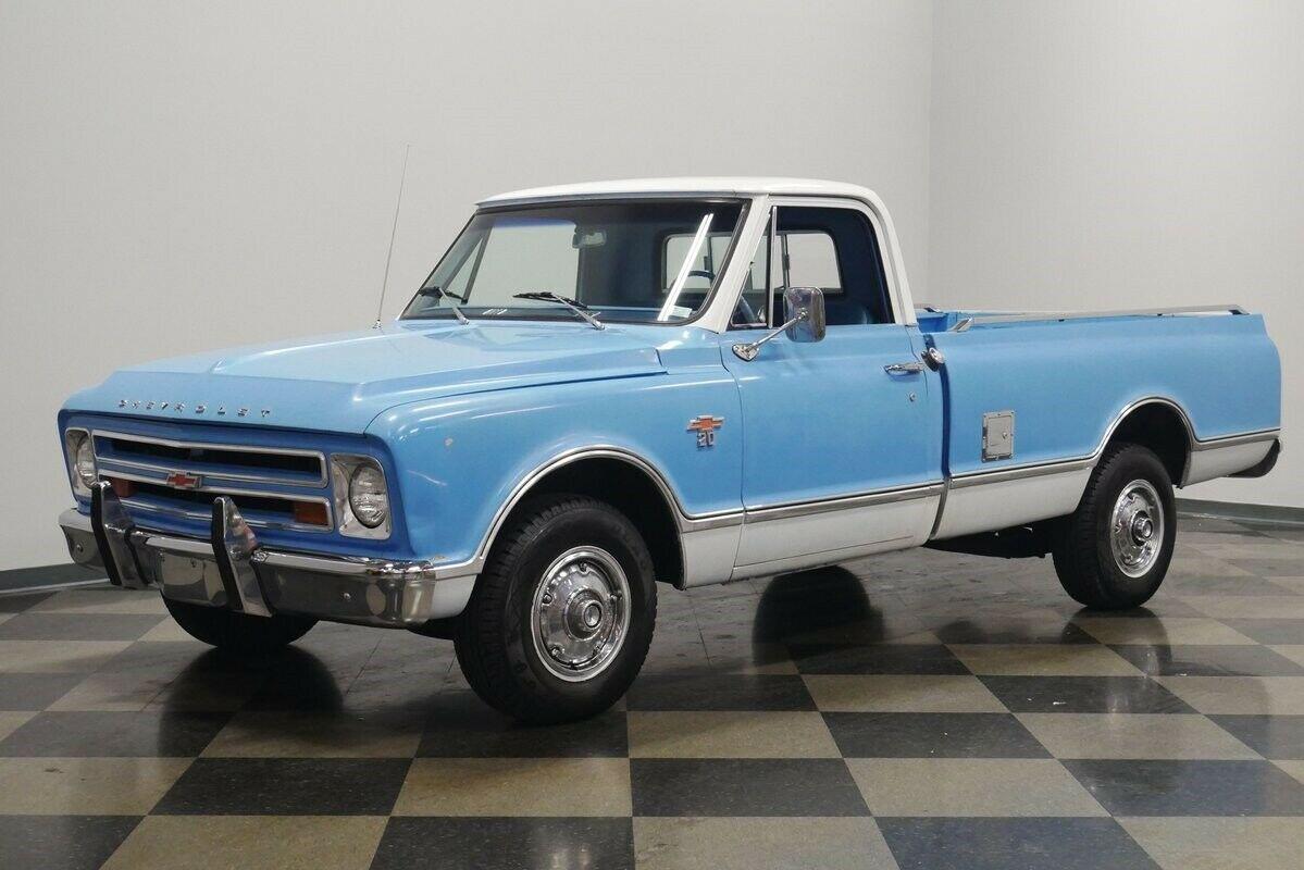 1967 chevrolet c20 pickup truck 350ci motor 4 speed manual 85316 miles
