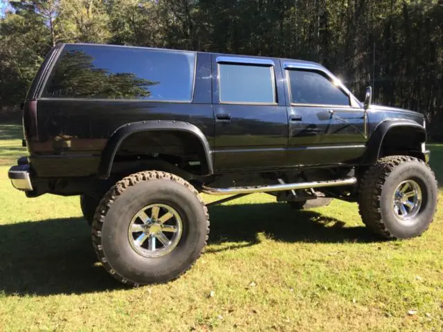 1994 chevy suburban 2500 4x4 diesel lift monster custom clean