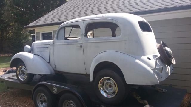 1936 chevrolet sedan standard slantback body