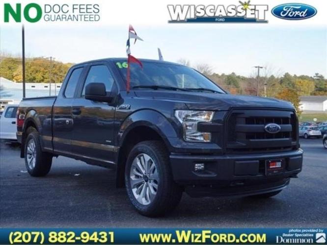 2016 ford f-150 xl 4x4 xl 4dr supercab 6.5 ft. sb for sale in westport, maine