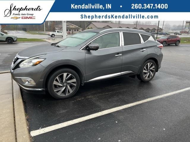 2017 nissan murano platinum