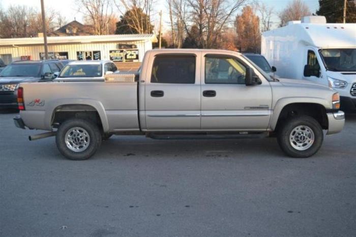 2007 gmc sierra 2500hd classic slt slt 4dr crew cab 4wd sb for sale in siloam springs, arkansas