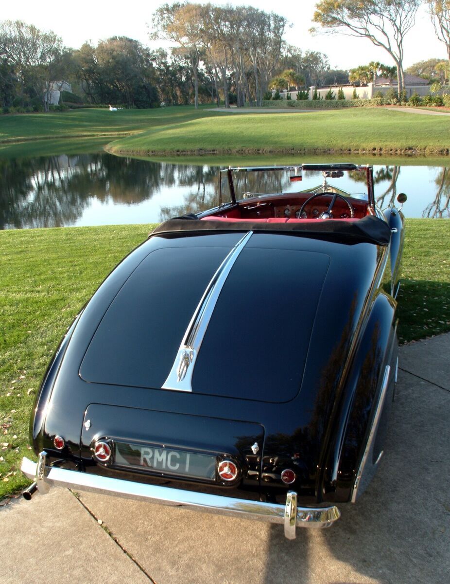 1950 rolls-royce wraith black